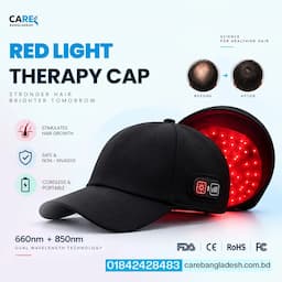 LED Red Light Therapy Cap Hair Growth Helmet Diode Laser Hat Light Therapy Cap for Hair Regrowth and Hair Loss Treatment Rechargeable 1