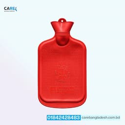 Max Care Rubber Hot Water Bag for Body Pain Relief with Woolen Cloth Cover Multi Color Cover 3