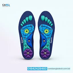 Magnetic Massage Insoles Acupressure Inserts Plantar Acupoint for Men Women Magnetic Therapy Insole Arch Support Orthopedic Shoe Pads 2Pcs 2