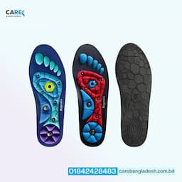 Magnetic Massage Insoles Acupressure Inserts Plantar Acupoint for Men Women Magnetic Therapy Insole Arch Support Orthopedic Shoe Pads 2Pcs 3