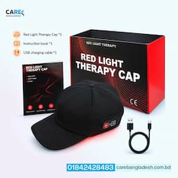 LED Red Light Therapy Cap Hair Growth Helmet Diode Laser Hat Light Therapy Cap for Hair Regrowth and Hair Loss Treatment Rechargeable 2