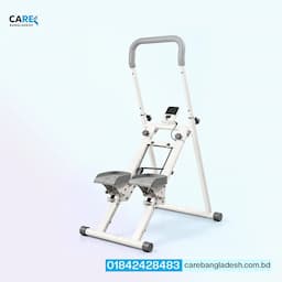 Stair Stepper Machine Full Body Workout & Cardio Fitness Equipment for Home Gym Exercise Climber with Adjustable Handlebar & Pedals 2