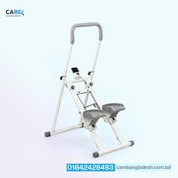 Stair Stepper Machine Full Body Workout & Cardio Fitness Equipment for Home Gym Exercise Climber with Adjustable Handlebar & Pedals 4